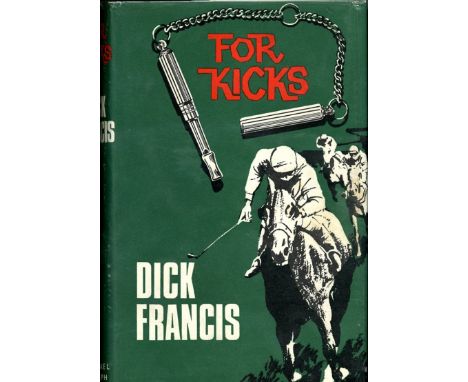 Signed Copy

Francis (Dick) For Kicks,   (Ml Joseph, 1965)  First Edn. Signed, v.g. in original green cloth, bumped, unclippe