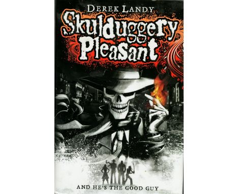 Five First Editions

Landy (Derek)  Skulduggery Pleasant (2007), signed;  Skulduggery Pleasant Dark Days (2010) with speciall