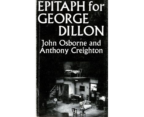 Osborne (John) Plays for England,  (Faber 1963)  First UK Edn. Signed. V.g. in cloth, d.w. Ex. Lib. with college library stam