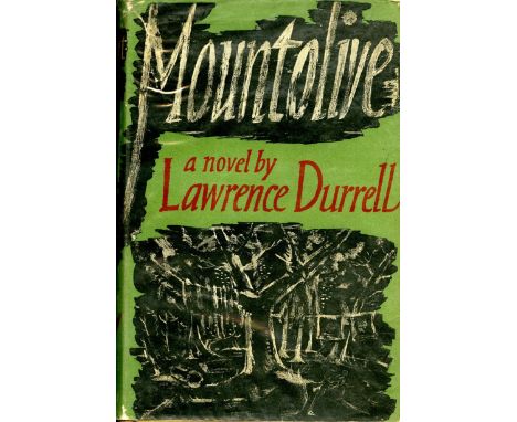 Durrell (Lawrence)  Justine,  (Faber 1957) First Edn., v.g. in cloth faded, d.w. is soiled, faded and is torn at top front co