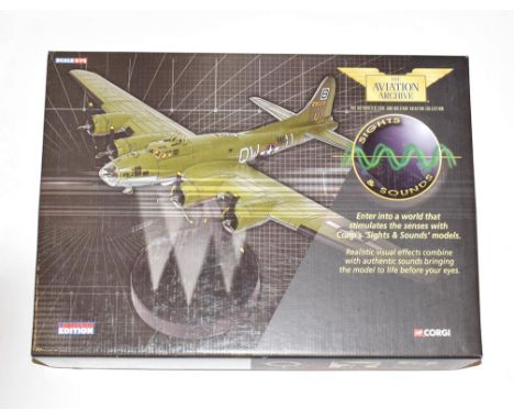 Corgi Aviation Archive Sights &amp; Sounds AA33310 1:72 Scale Boeing B17F The Zoot Suites (E box E-G)