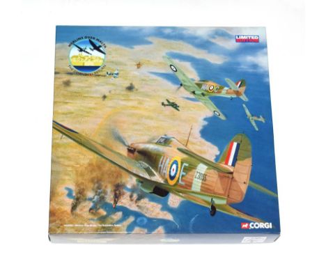 Corgi Aviation Archive AA99183 1:72 Scale Merlins Over Malta - The Defenders Return Spitfire and Hurricane (E box E-G)