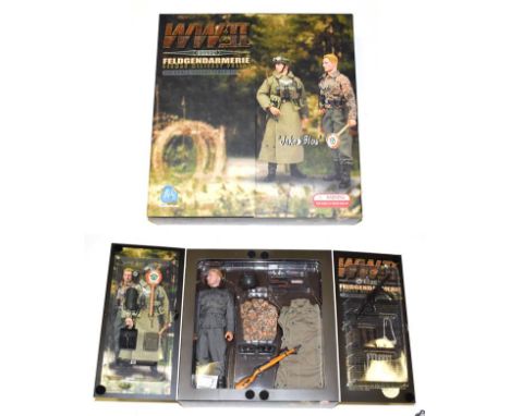 Did Corporation 1:6 Scale WWII German Feldgendarmerie Military Police Jakob Blau (E box E)