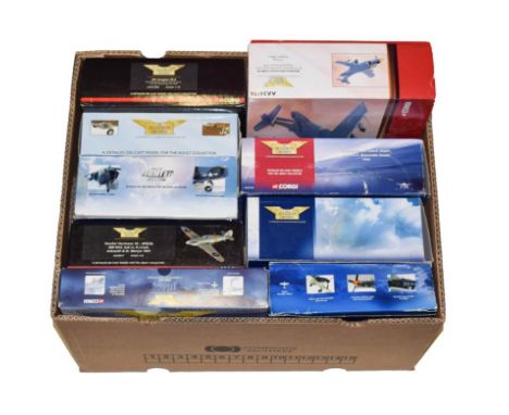 Corgi Aviation Archive 1:72 Models Avro York, Hawker Hurricane, Sea Harrier, Kittyhawk, DH Vampire, Buccanear, Hawker Hunter,