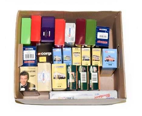 Corgi A Collection Of Twenty Three Assorted Bus And Tram Models (all E boxes E-G) (23)
