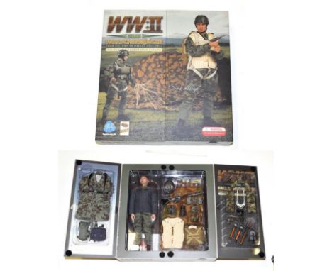 Did Corporation 1:6 Scale WWII German Fallschirmjager Figure Dirk Kluge (E box E)