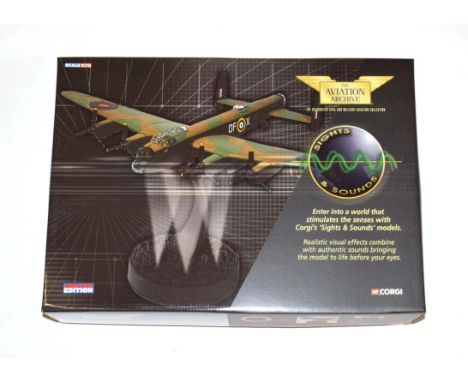 Corgi Aviation Archive Sights &amp; Sounds AA32611 1:72 Scale Avro Lancaster BI (E box E-G)