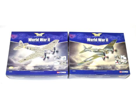 Corgi Aviation Archive 1:72 Scale Two Heinkel 111s AA33702 Immola Finland 1944 and AA33701 Battle of Britain 1940 (both E box