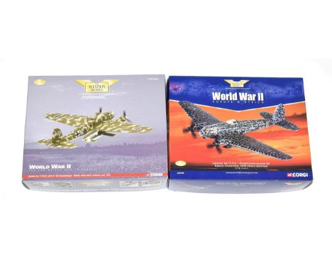 Corgi Aviation Archive 1:72 Scale Two Heinkel He111s AA33703 1940 (Night Sorties) and AA33707 with Fi103 Doodlebug(both E box