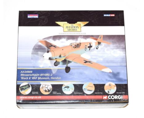 Corgi Aviation Archive AA34909 1:32 Scale Messerschmitt Bf109-G2 (E box E-G)