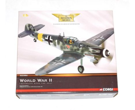 Corgi Aviation Archive AA34904 1:32 Scale Luftwaffe Over The East Messerschmitt Bf109G-6 (E box E-G)