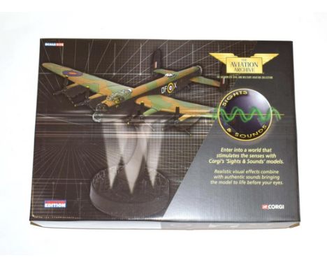 Corgi Aviation Archive Sights &amp; Sounds AA32611 1:72 Scale Avro Lancaster BI (E box E-G)