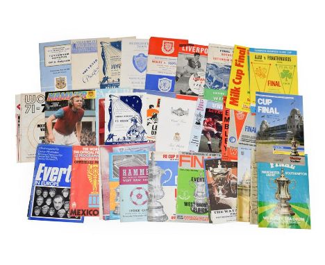 European Football And Other Programmes including Tottenham v OFK Belgrade 1963, Liverpool v FC Koln 1965, Wales v Scotland 19