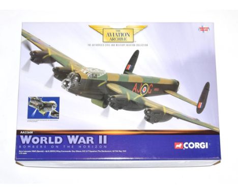 Corgi Aviation Archive AA32608 1:72 Scale Avro Lancaster MkIII Wing Commander Guy Gibson 617 Squadron The Dambusters (E box E