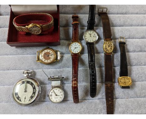 Collection of assorted watches inc Rotary, Guildhall etc 