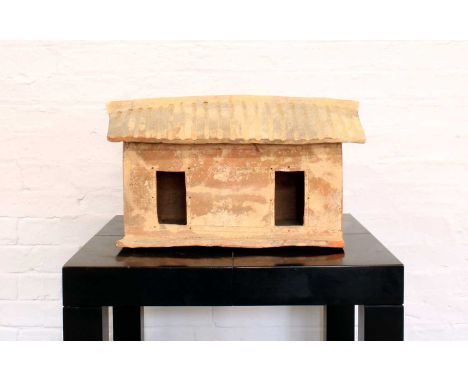 A Very Large Chinese Han Dynasty Earthenware Model Farmhouse or Store A Very Large Chinese Han Dynasty Earthenware Model Farm