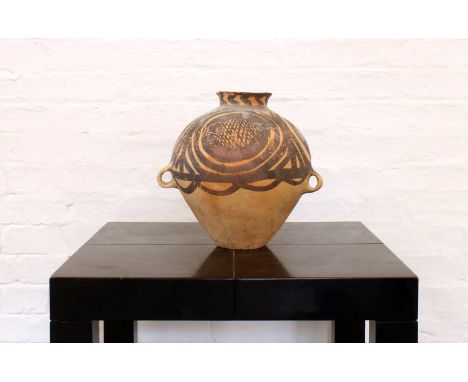A Chinese Neolithic Majiayao Culture "Banshan"-Type Pottery Jar A Chinese Neolithic Majiayao Culture "Banshan"-Type Pottery J