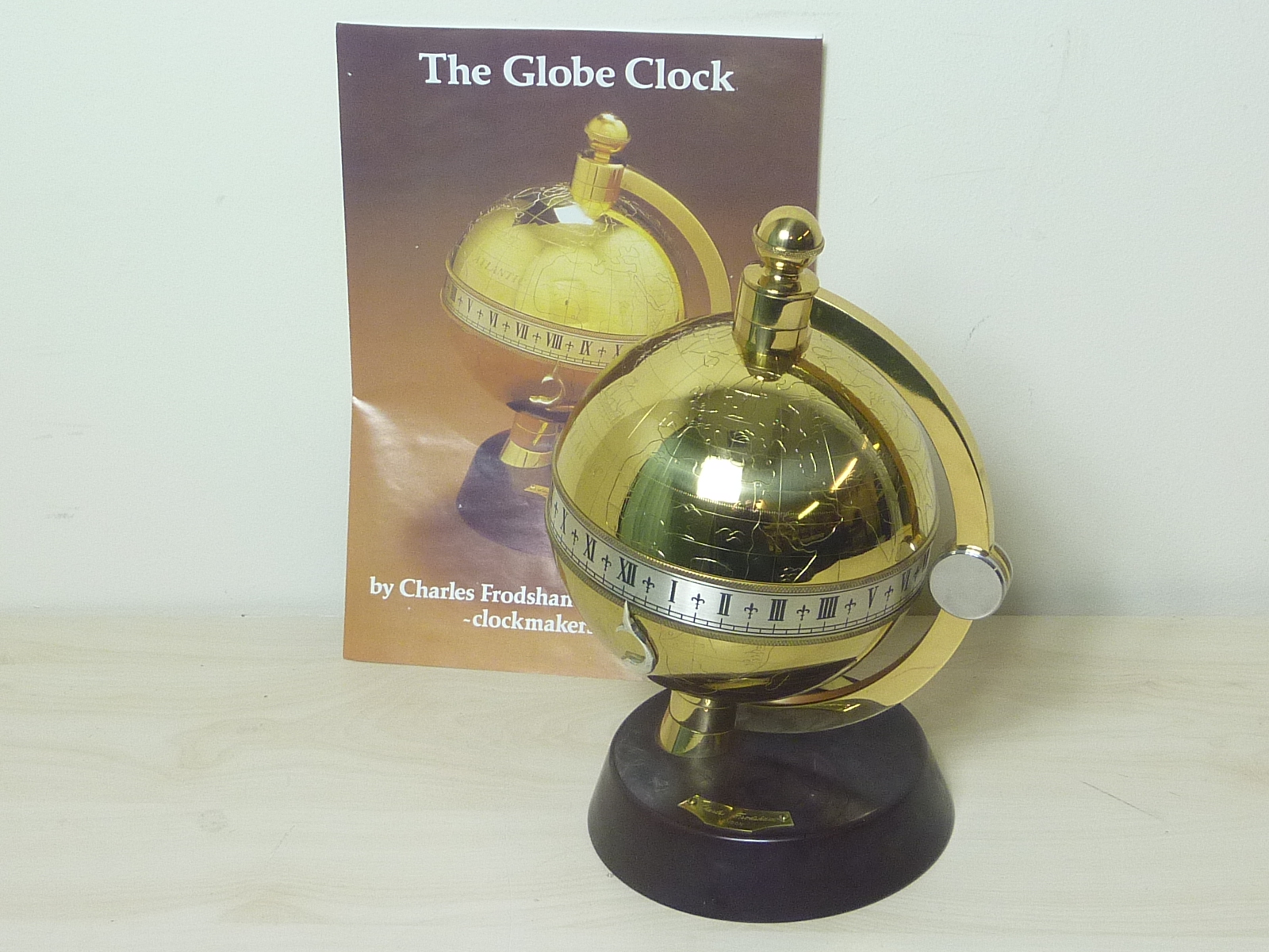 'The Globe Clock' by Charles Frodsham & Company, The Heritage
