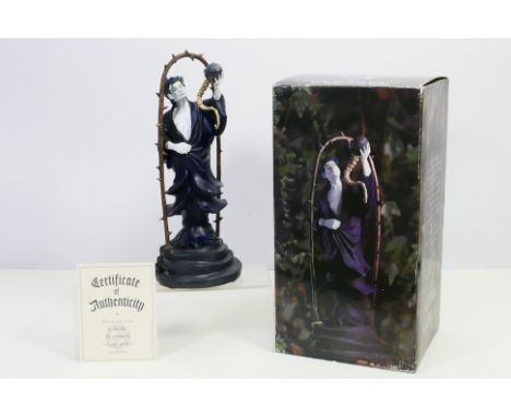 Vertigo - DC Comics - A boxed Limited Edition hand painted 10th Anniversary resin statue of DC Comics 'The Sandman'. The figu