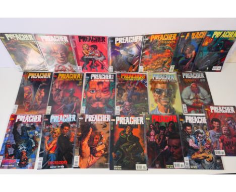 DC - VERTIGO - a collection of Preacher comics (mature readers) comprising issues #18 - #33 (which includes six part series C