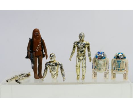 Star Wars - Palitoy - Kenner - A small troop of loose vintage Star Wars 3¾" action figures. Lot consists of C-3PO (Removable 