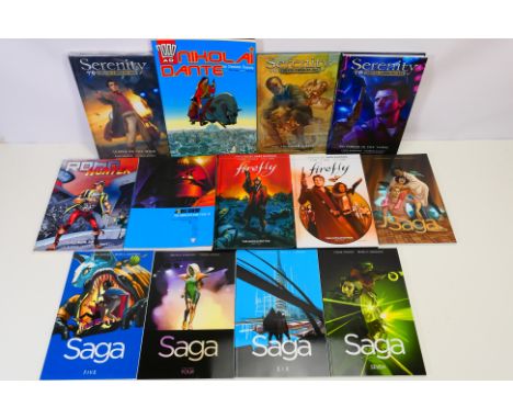 Graphic Novels, Comics - A selection of graphic novels to include: Boom "Firefly The Unification Wars #1 & #2" by Joss Whedon