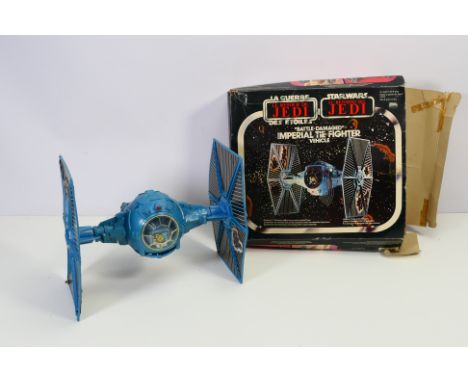 Star Wars - Kenner - A boxed Star Wars 'The Return of the Jedi' Battle Damaged Imperial Tie Fighter Vehicle. The model, marke
