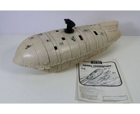 Star Wars - Kenner - An unboxed vintage Star Wars 'Rebel Transport'. The ship shows some signs of age and play, appearing to 