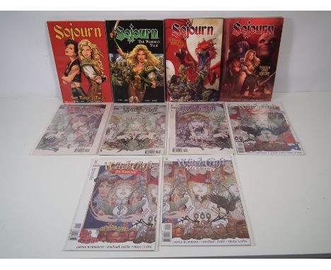 Crossgen, DC Vertigo comics - Comic collections to include: four Crossgen "Sojourn" books that cover chapters 1 to 24 across 