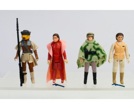 Star Wars - Palitoy - Kenner - A group of four loose vintage 3 ¾" Star Wars action figures of Princess Leia. Lot consists of 