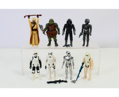 Star Wars - Palitoy - Kenner - A loose group of eight vintage Star Wars 3¾" action figures majority with accessories (were ap