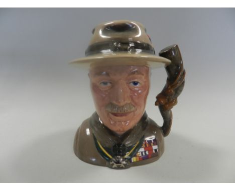 A Royal Doulton character jug of Lord Baden Powell. model D7144, a limited edition of 2,500
