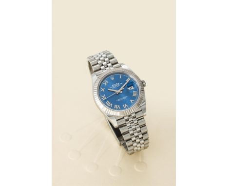 Ω&nbspROLEX, OYSTER PERPETUAL DATEJUST, REF. 126334 A STAINLESS STEEL BRACELET WATCH WITH DATE, NO. H57499H1, CIRCA 2022Movem