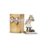 A LIMITED EDITION SILVER GILT SURPRISE CHRISTMAS CAROL BOX, GOOD KING WENCESLAS