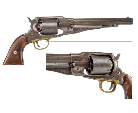 Remington New Model Army Revolver dating: third quarter of the 19th Century provenance: USA Octagonal, rifled, 44 cal. barrel