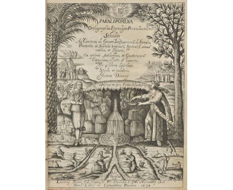 Danes (John). Paralipomena Orthographiae, Ethymologiae, Prosodiae, una cum Scholiis ad Canones, de Genere Substantivorum, de 