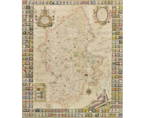 *Staffordshire. Plot (Robert), To the most Honourable potent and truely noble Charles Talbot..., this map of Staffordshire, n