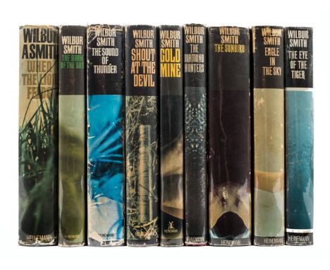 Smith (Wilbur). When the Lion Feeds, 1964; The Dark of the Sun, 1965; The Sound of Thunder, 1966; Shout at the Devil, 1968; G