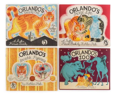 Hale (Kathleen). Orlando's Evening Out (Puffin Picture Book No. 14), [1941], Orlando's Home Life (Puffin Picture Book No. 26)