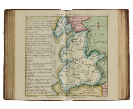 Badeslade (Thomas & Toms, William Henry). Chorographia Britanniae, or a Set of Maps of all the Counties in England and Wales.