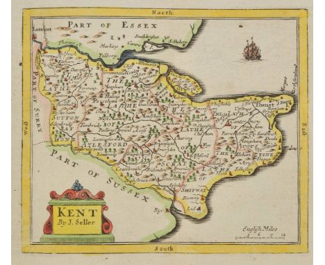 Camden (William). Camden's Britannia Abridg'd; with Improvements and Continuations to this present time..., 2 volumes, printe