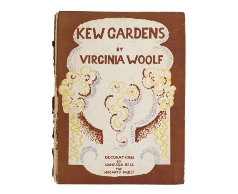 Woolf (Virginia). Kew Gardens, 3rd (limited) edition, Hogarth Press, 1927, border decorations designed by Vanessa Bell, a lit