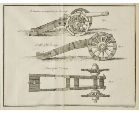 Le Blond (Guillaume). A Treatise of Artillery: or, of the Arms and Machines Used in War Since the Invention of Gunpowder, 2 p