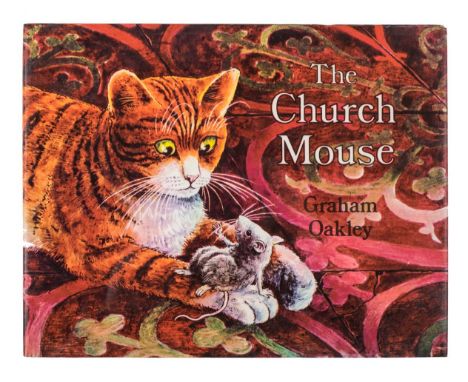 Oakley (Graham). The Church Mouse, 1st edition, Macmillan, 1972,  colour illustrations, some light spotting to title and fina