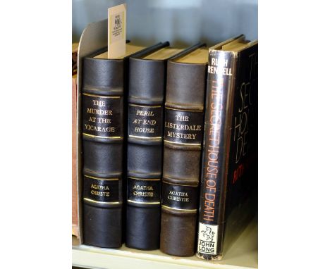 Christie (Agatha). The Murder at the Vicarage, 1930; Peril at End House, 1932; The Listerdale Mystery and Other Stories, 1934