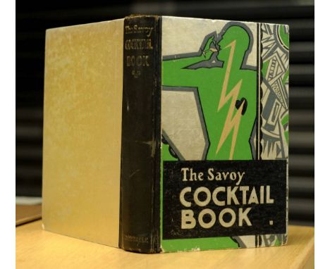 Craddock (Harry). The Savoy Cocktail Book, 1st edition, Constable & Company, 1930, colour illustrations and decorations by Gi