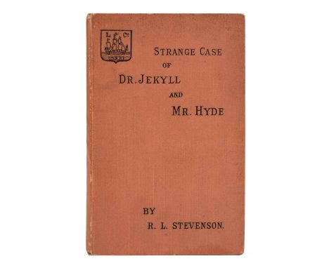 Stevenson (Robert Louis). Strange Case of Dr Jekyll and Mr Hyde, 1st UK edition, 1886,  publisher's advert leaf at rear with 