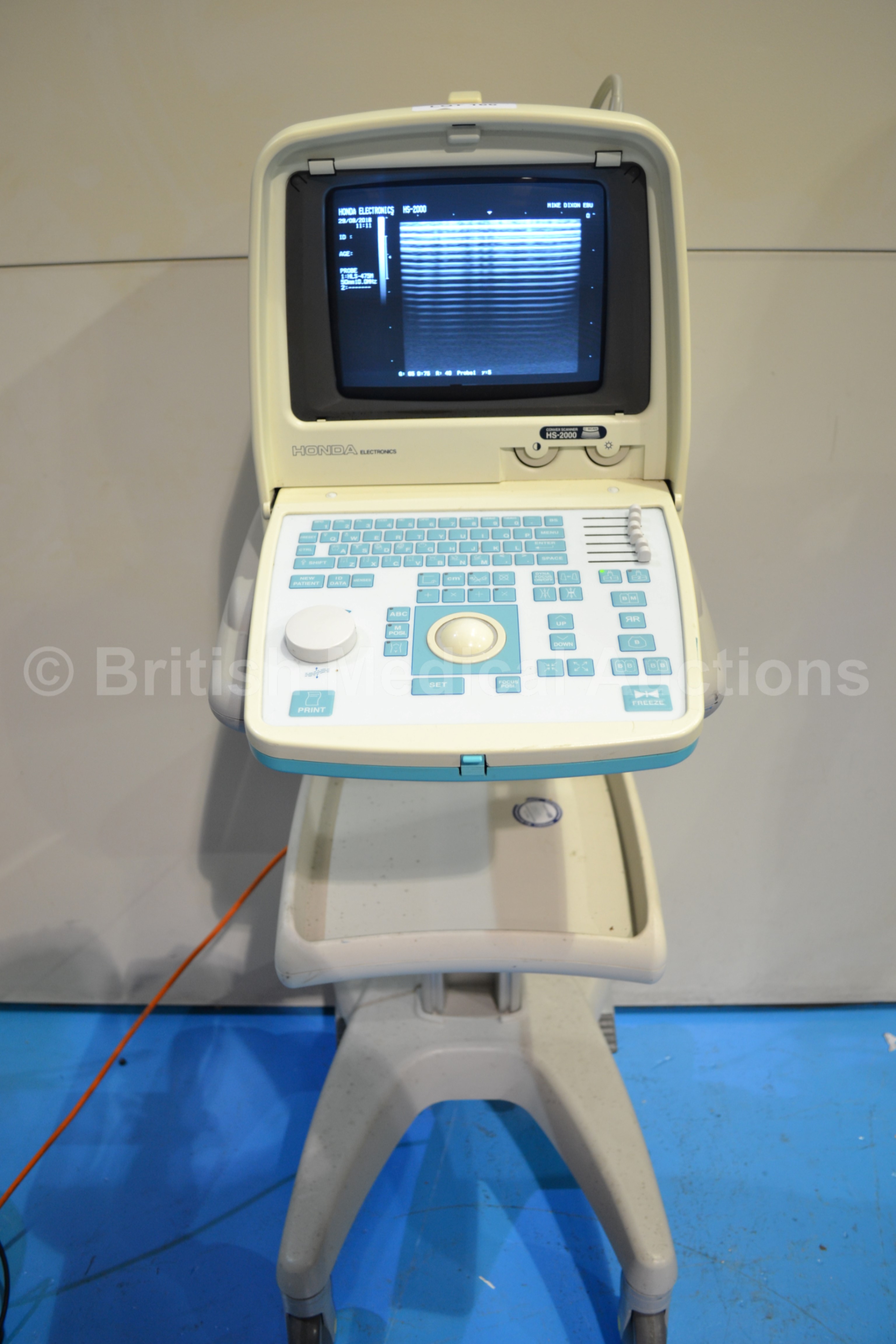 Honda Electronics HS2000 Convex Scanner Portable Ultrasound System