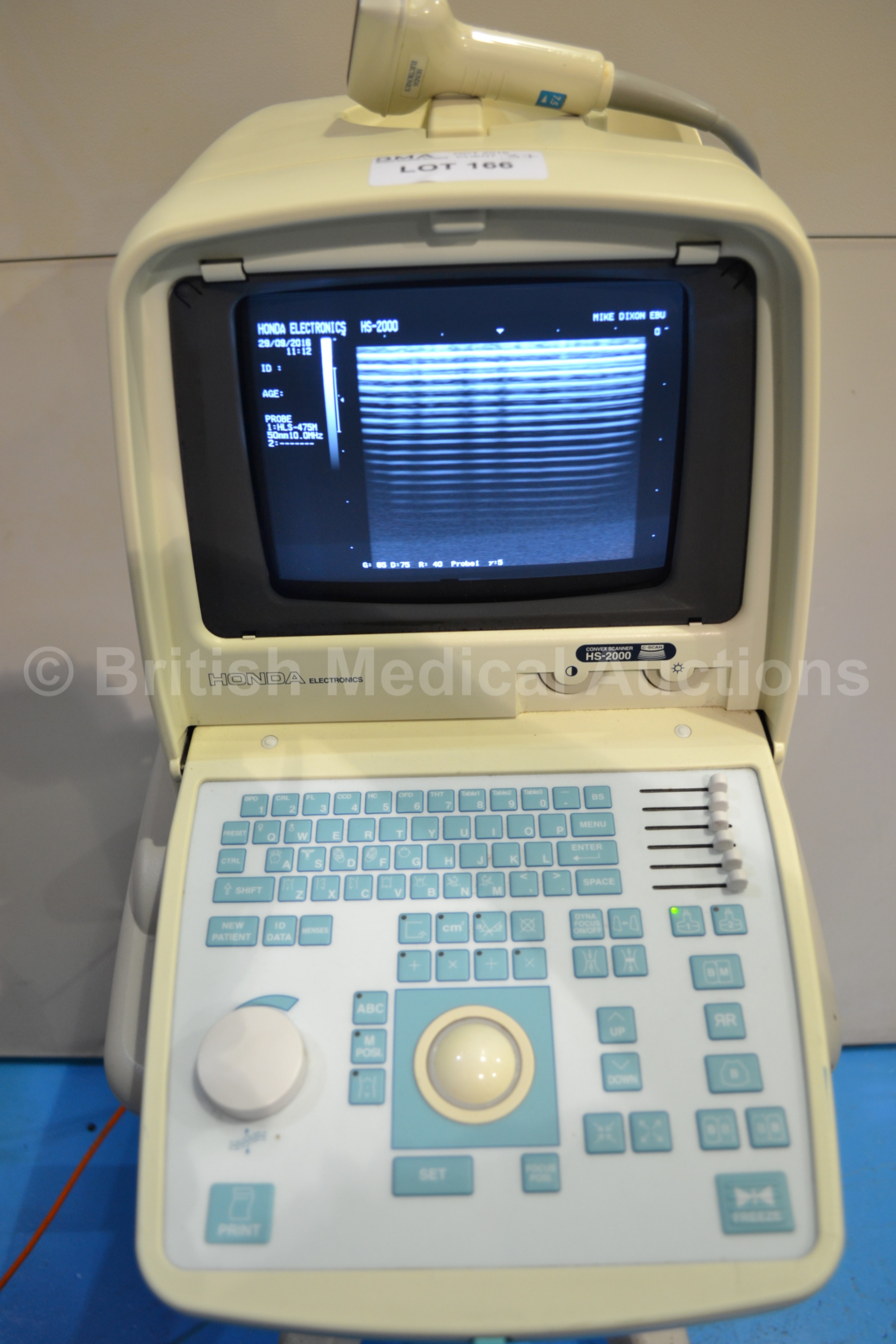 Honda Electronics HS2000 Convex Scanner Portable Ultrasound System