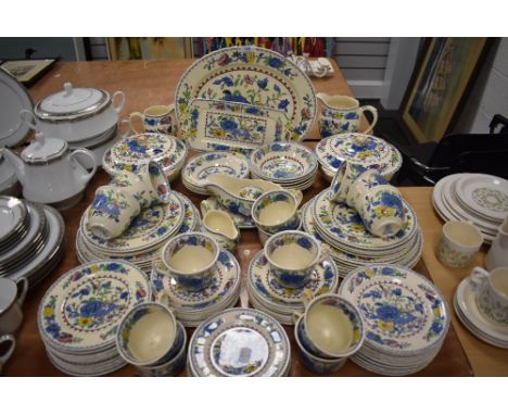 A part tea and dinner service by Masons in the Regency design